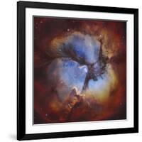 M20, the Trifid Nebula in Sagittarius-Stocktrek Images-Framed Photographic Print