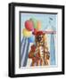 M30 Clown Balloons-D. Rusty Rust-Framed Giclee Print