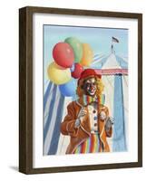 M30 Clown Balloons-D. Rusty Rust-Framed Giclee Print