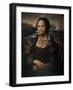 M31 Lisa Mona-D. Rusty Rust-Framed Giclee Print