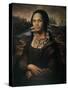 M31 Lisa Mona-D. Rusty Rust-Stretched Canvas