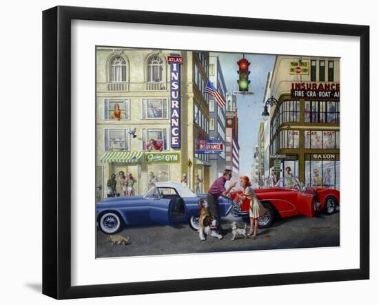 M36 Fender Bender-D. Rusty Rust-Framed Giclee Print