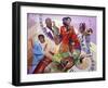 M38 Musicians-D. Rusty Rust-Framed Giclee Print