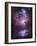 M42, the Orion Nebula (Top), and NGC 1977, a Reflection Nebula (Bottom)-Stocktrek Images-Framed Premium Photographic Print