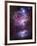 M42, the Orion Nebula (Top), and NGC 1977, a Reflection Nebula (Bottom)-Stocktrek Images-Framed Photographic Print