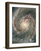 M51, Also Known As NGC 5194-Stocktrek Images-Framed Photographic Print