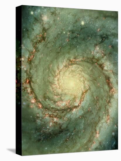 M51 Whirlpool Galaxy-null-Stretched Canvas