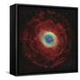 M57, the Ring Nebula-null-Framed Stretched Canvas