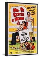 Ma and Pa Kettle at Home-null-Framed Art Print