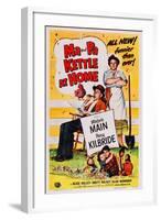 Ma and Pa Kettle at Home-null-Framed Art Print