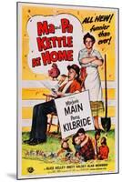 Ma and Pa Kettle at Home-null-Mounted Art Print