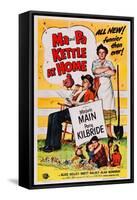 Ma and Pa Kettle at Home-null-Framed Stretched Canvas