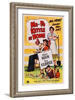 Ma and Pa Kettle at Home-null-Framed Art Print