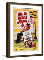 Ma and Pa Kettle at Home-null-Framed Art Print