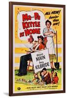 Ma and Pa Kettle at Home-null-Framed Art Print