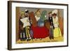 Ma Goes Shopping-Tom Browne-Framed Giclee Print