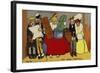 Ma Goes Shopping-Tom Browne-Framed Giclee Print