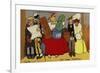 Ma Goes Shopping-Tom Browne-Framed Giclee Print