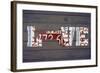 MA State Love-Design Turnpike-Framed Giclee Print