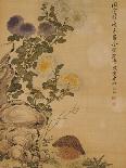 Chrysanthemums and Quail, 1702-Ma Yuanyu-Giclee Print