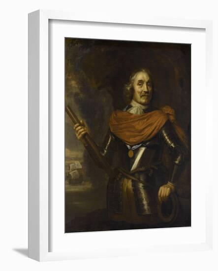 Maarten Harpertszoon Tromp (1597-165), Dutch Admiral, 1653-Jan Lievens-Framed Giclee Print