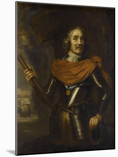 Maarten Harpertszoon Tromp (1597-165), Dutch Admiral, 1653-Jan Lievens-Mounted Giclee Print