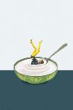 Yoga in my yogurt-Maarten Leon-Giclee Print