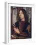 'Maarten van Nieuwenhove, from The Diptych of Maerten van Nieuwenhove', 1487-Hans Memling-Framed Giclee Print