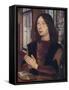 'Maarten van Nieuwenhove, from The Diptych of Maerten van Nieuwenhove', 1487-Hans Memling-Framed Stretched Canvas