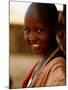 Maasai Girl, Masai Mara National Reserve, Kenya-Tom Cockrem-Mounted Premium Photographic Print