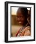 Maasai Girl, Masai Mara National Reserve, Kenya-Tom Cockrem-Framed Premium Photographic Print