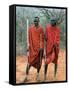 Maasai Warriors-null-Framed Stretched Canvas