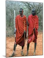 Maasai Warriors-null-Mounted Premium Photographic Print