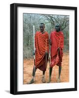 Maasai Warriors-null-Framed Photographic Print