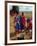 Maasai Women Cooking for Wedding Feast, Amboseli, Kenya-Alison Jones-Framed Photographic Print