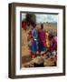 Maasai Women Cooking for Wedding Feast, Amboseli, Kenya-Alison Jones-Framed Premium Photographic Print