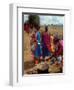 Maasai Women Cooking for Wedding Feast, Amboseli, Kenya-Alison Jones-Framed Premium Photographic Print