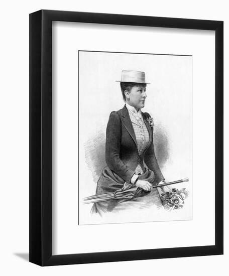 Mabel Baroness Clifford-null-Framed Art Print