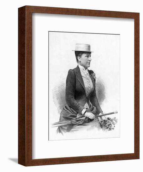 Mabel Baroness Clifford-null-Framed Art Print