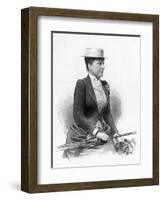 Mabel Baroness Clifford-null-Framed Art Print