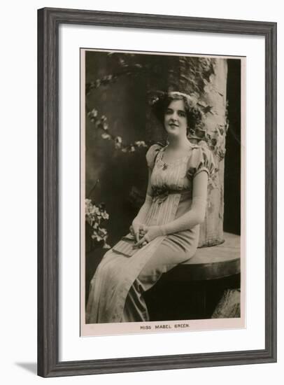 Mabel Green, Edwardian-null-Framed Photographic Print