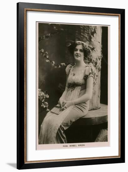 Mabel Green, Edwardian-null-Framed Photographic Print