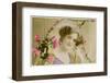 Mabel Green, Pink Roses-null-Framed Photographic Print