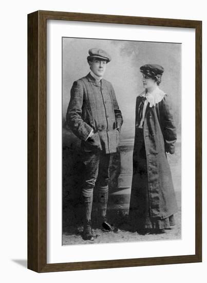 Mabel Hackney and Laurence Irving, 1907-J Beagles & Co-Framed Giclee Print