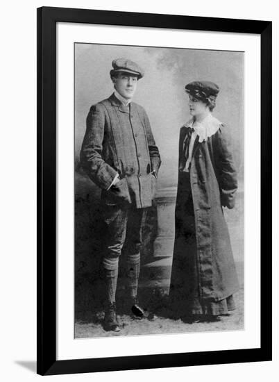 Mabel Hackney and Laurence Irving, 1907-J Beagles & Co-Framed Giclee Print