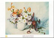 Petunias-Mabel Julian-Laminated Art Print