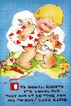 It's Equal Rights-It's Equal Pay-Mabel Lucie Attwell-Art Print