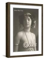 Mabel May-Yong, Mata Hari Costume-null-Framed Art Print