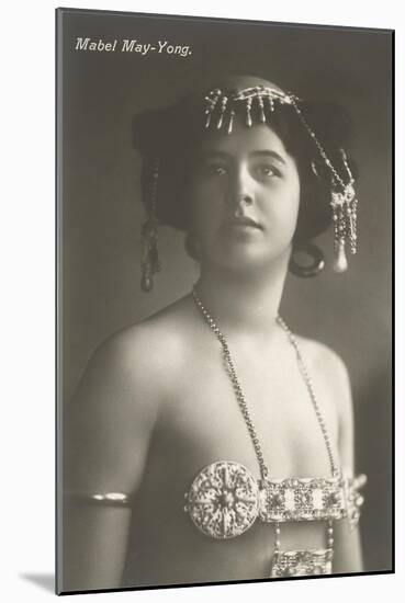 Mabel May-Yong, Mata Hari Costume-null-Mounted Art Print