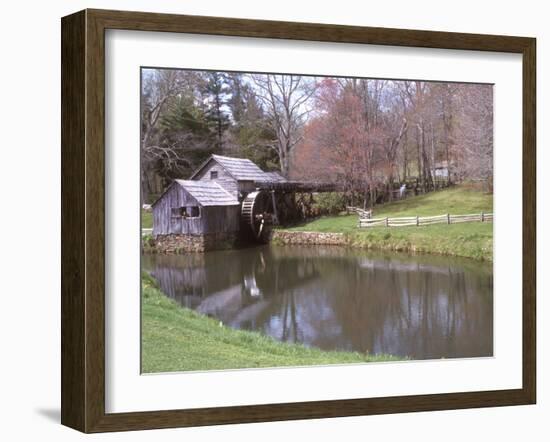 Mabry Mill, Blue Ridge Parkway, Virginia, USA-Lynn Seldon-Framed Photographic Print